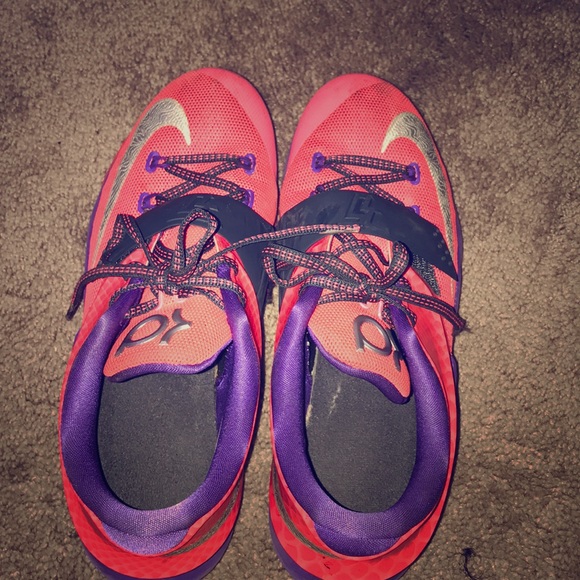 purple kevin durant shoes